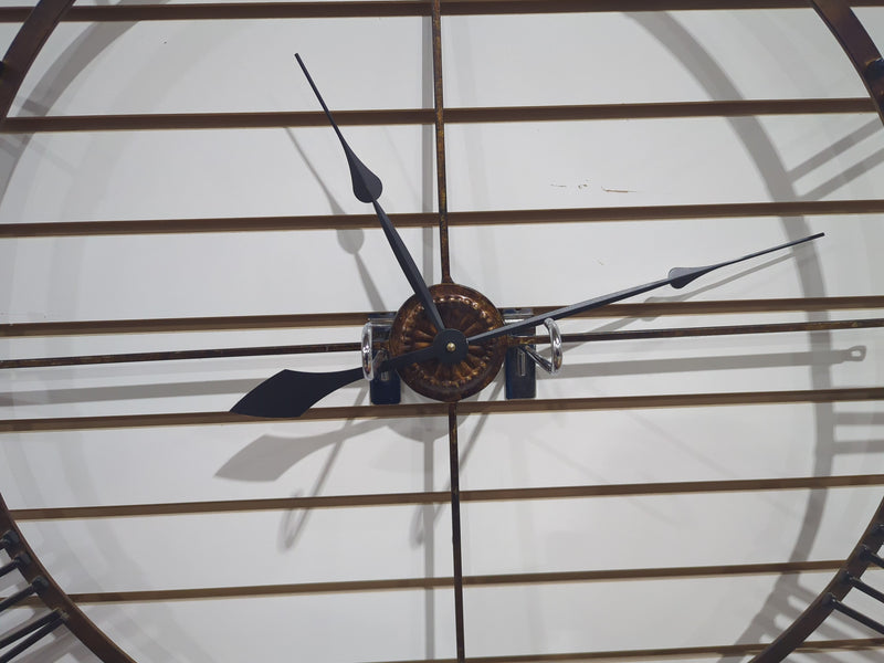 Giant Roman Numeral Clock