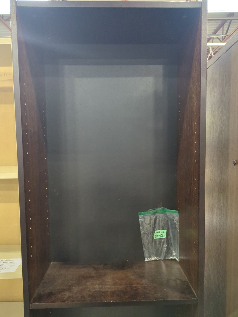 Ikea Dark Wooden Bookcases