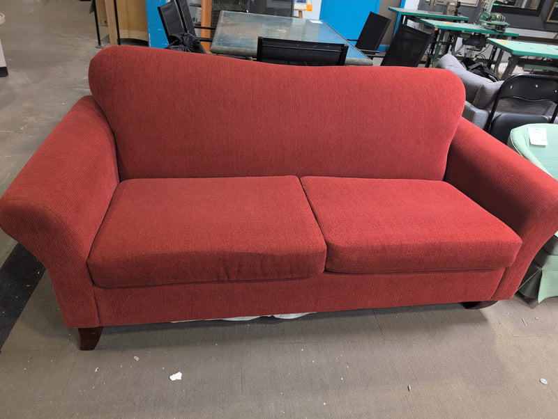 Red 2 Seater Sofa