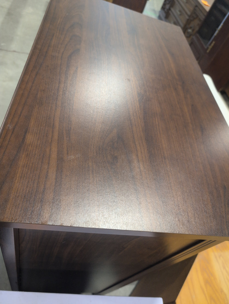 4 Drawer Dark Brown Tall Boy Dresser
