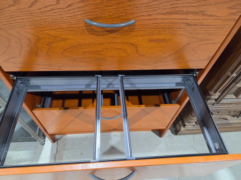 Solid Wood Lateral Filing Cabinet