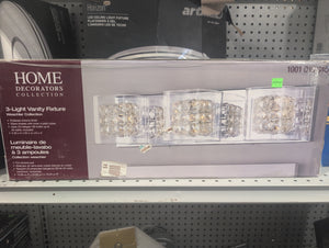 Home Decorators Collection Weschler Collection 3-Light Vanity Fixture