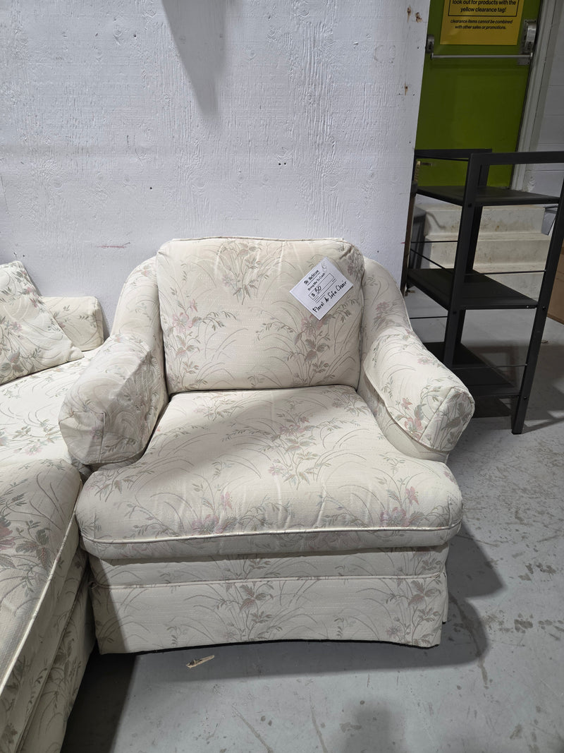 Delicate Floral Armchair