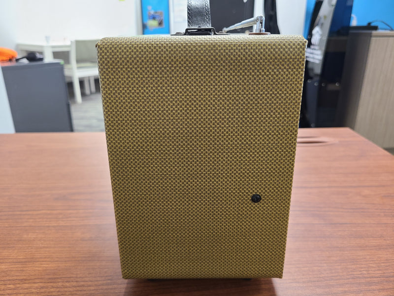 Crosley CR-21 Tweed Portable AM/FM Tabletop Radio