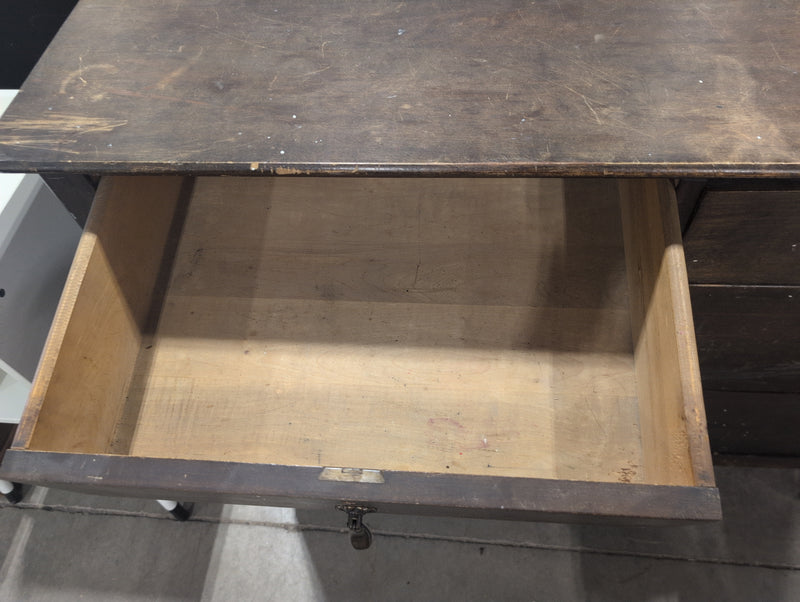 Dark Brown 4 Drawer Dresser