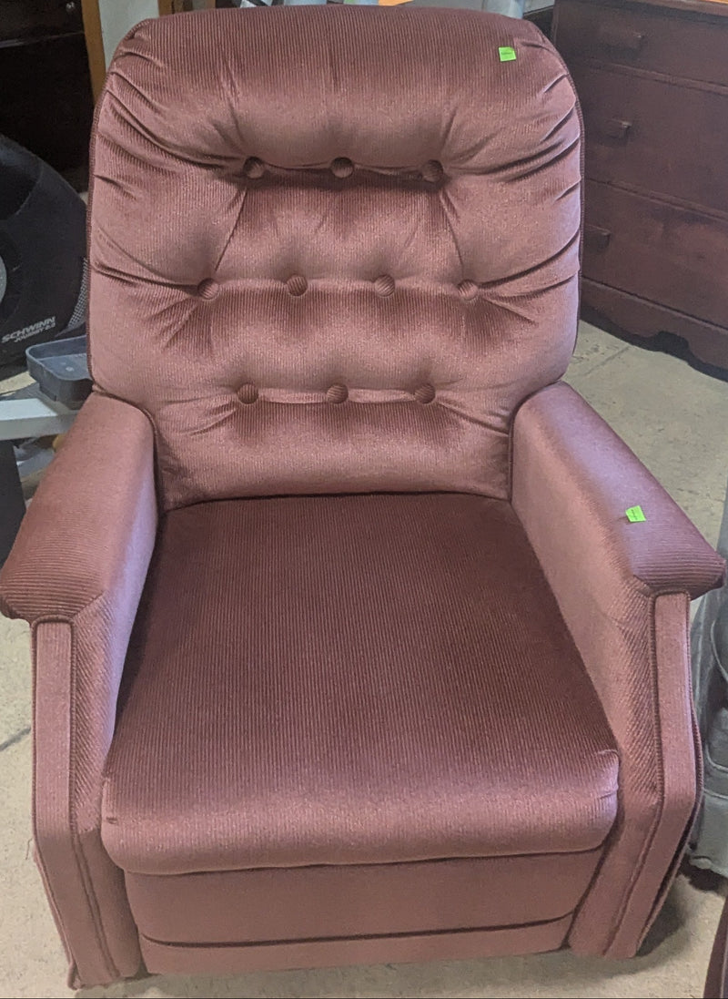 Burgundy Traditional Armchair