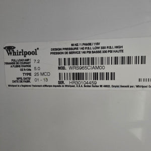 Whirlpool Stainless Steel Refrigerator