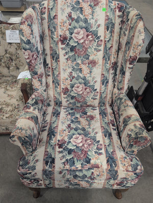 Traditional Floral Armchair