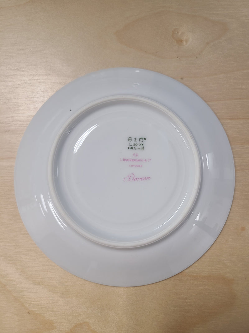 Vintage Bernardaud Limoges Fine China Dinnerware Set – "Doreen" Pattern (36 Pieces)