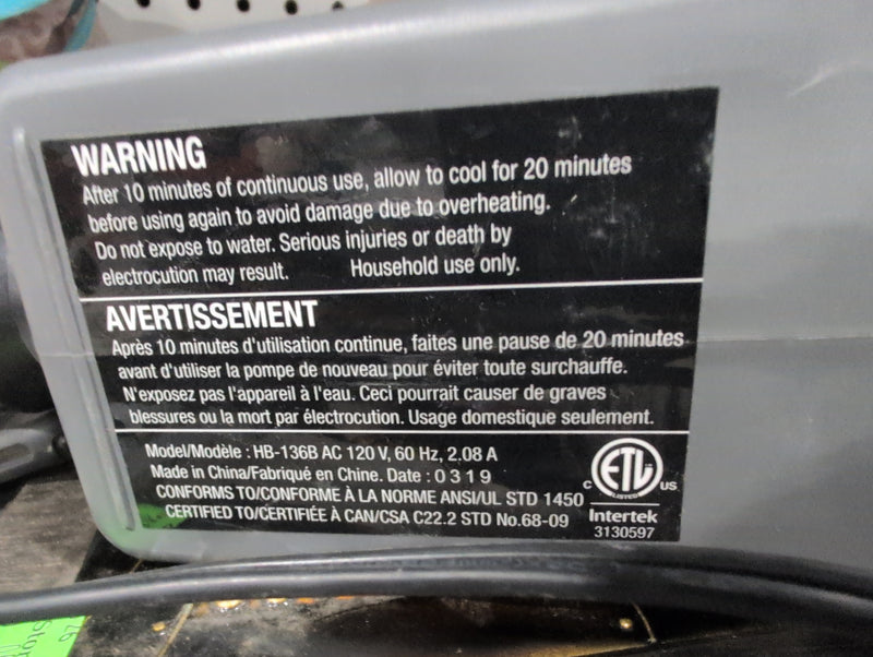 Woods Blast AC Air Pump