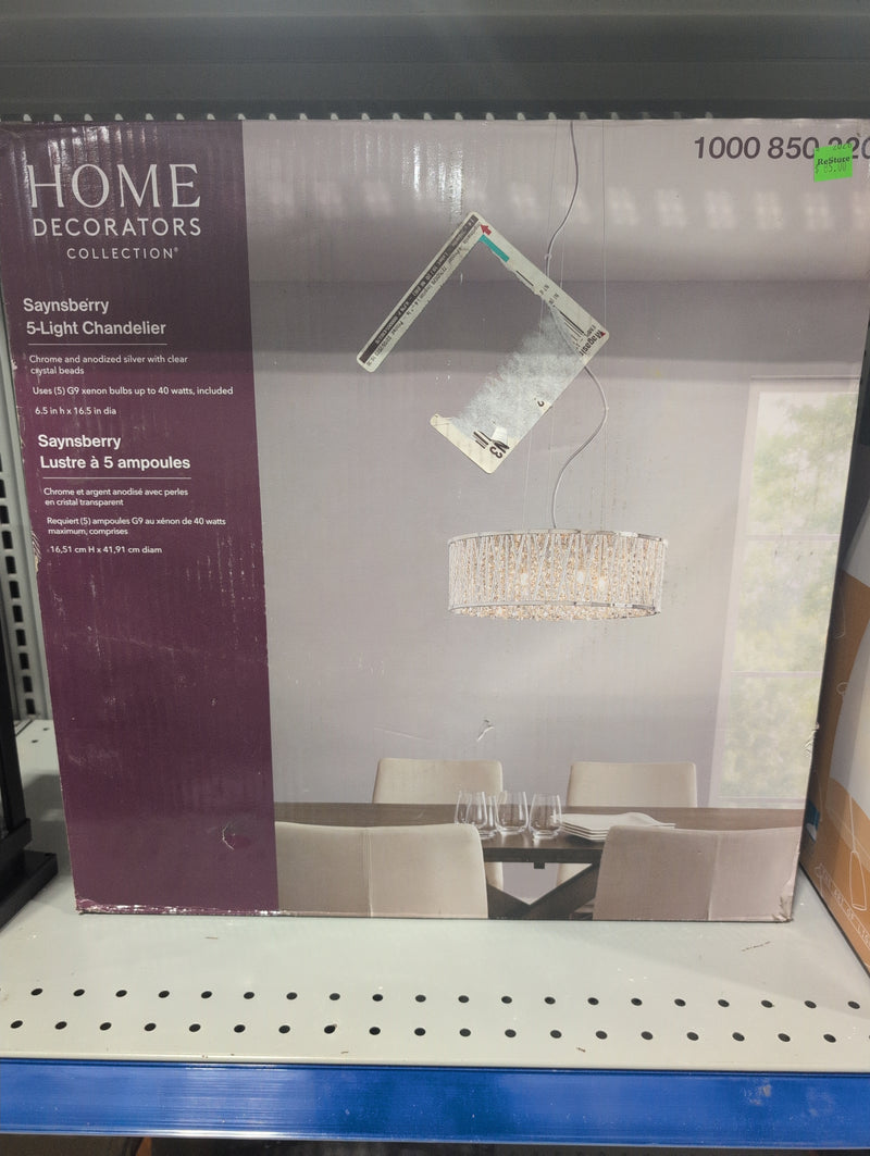 Home Decorators Collection Saynsberry 5-Light Chandelier