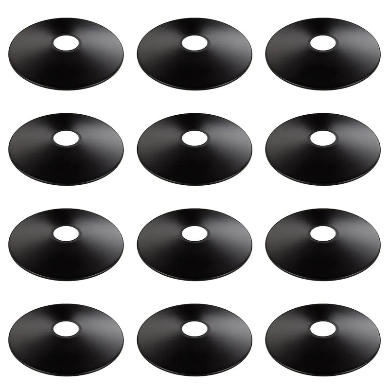 New Hampton Bay Black Metal Cone String Light Shades