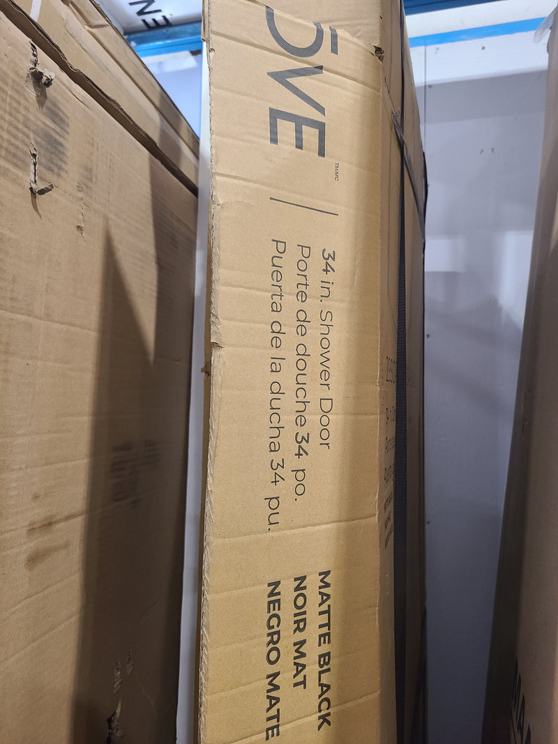 OVE Decors Breeze Neo-Round Corner Sliding Shower Kit