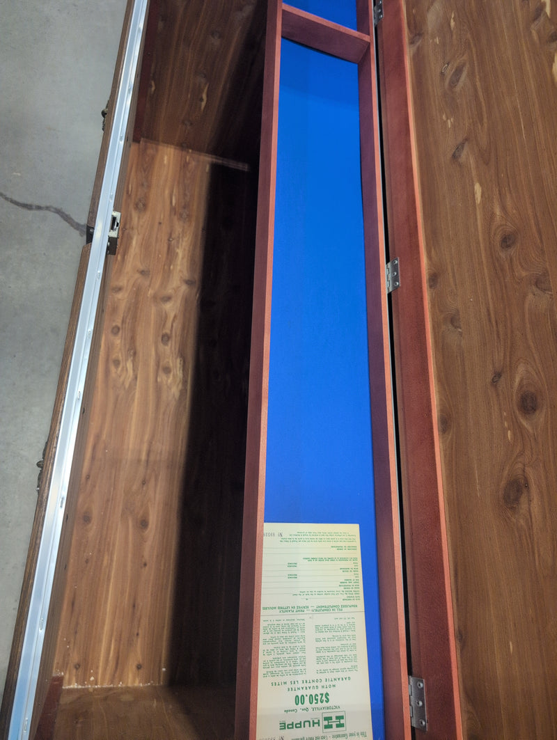 HUPPE Cedar Lined Chest with Small Storage Shelf