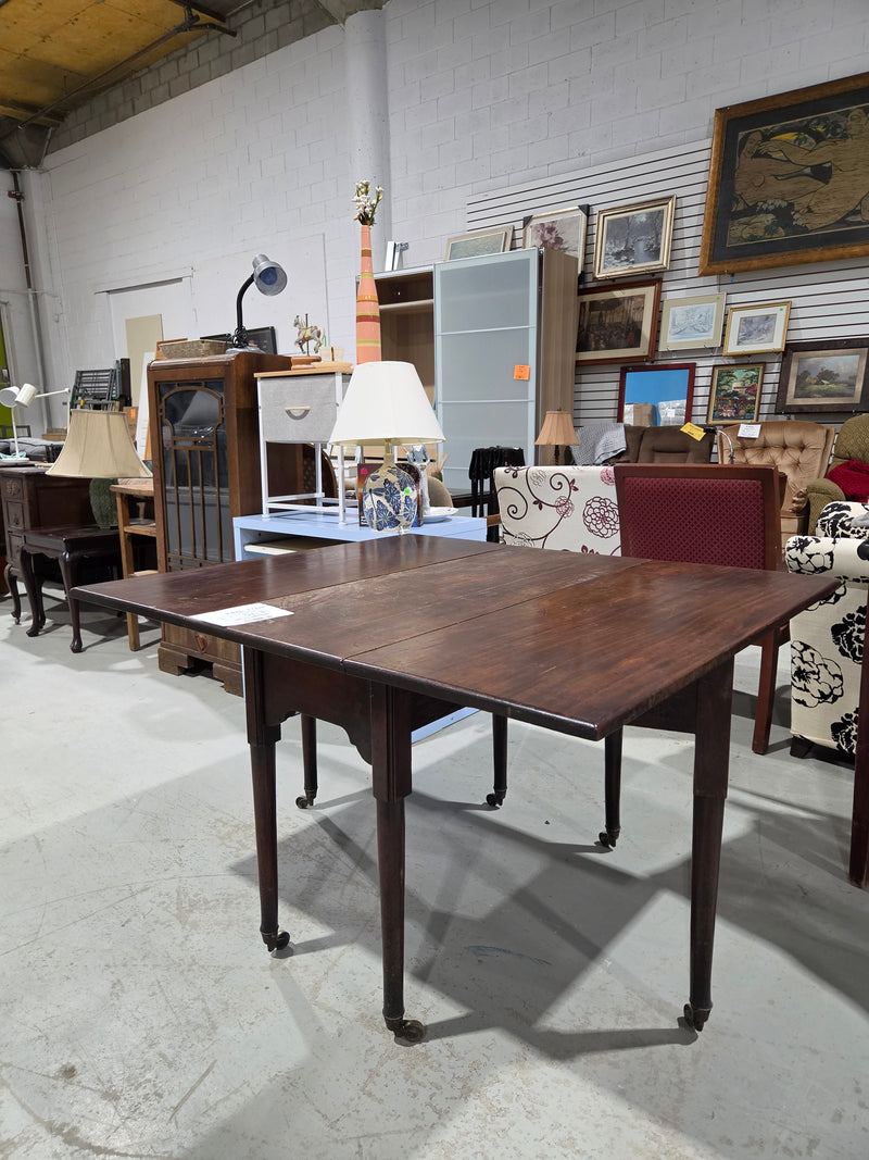 Antique Drop-Leaf Dining Table