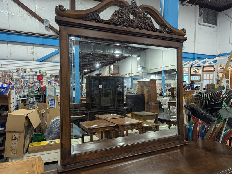 Tall Vintage-Style Buffet