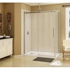 MAAX Halo Frameless Fixed Glass Shower Return Panel