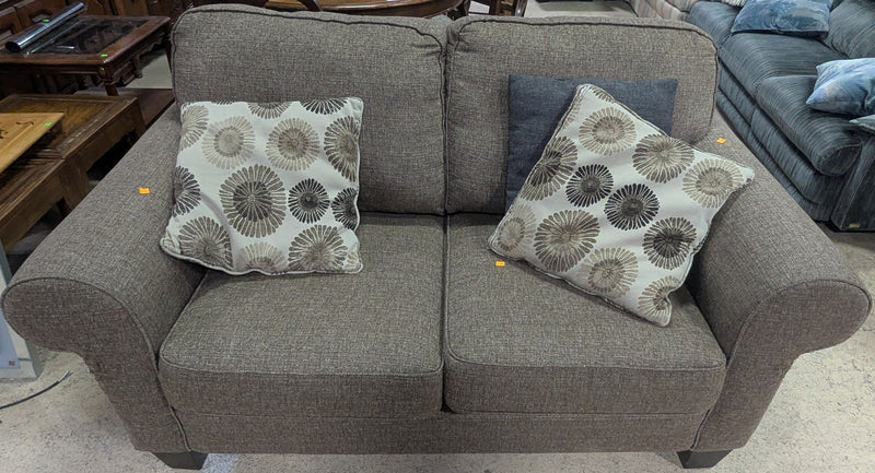 Brown Loveseat