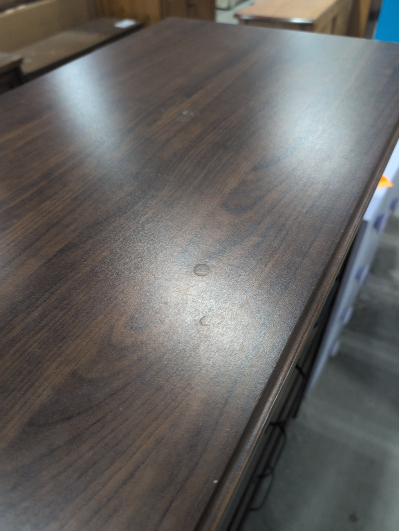 4 Drawer Dark Brown Tall Boy Dresser