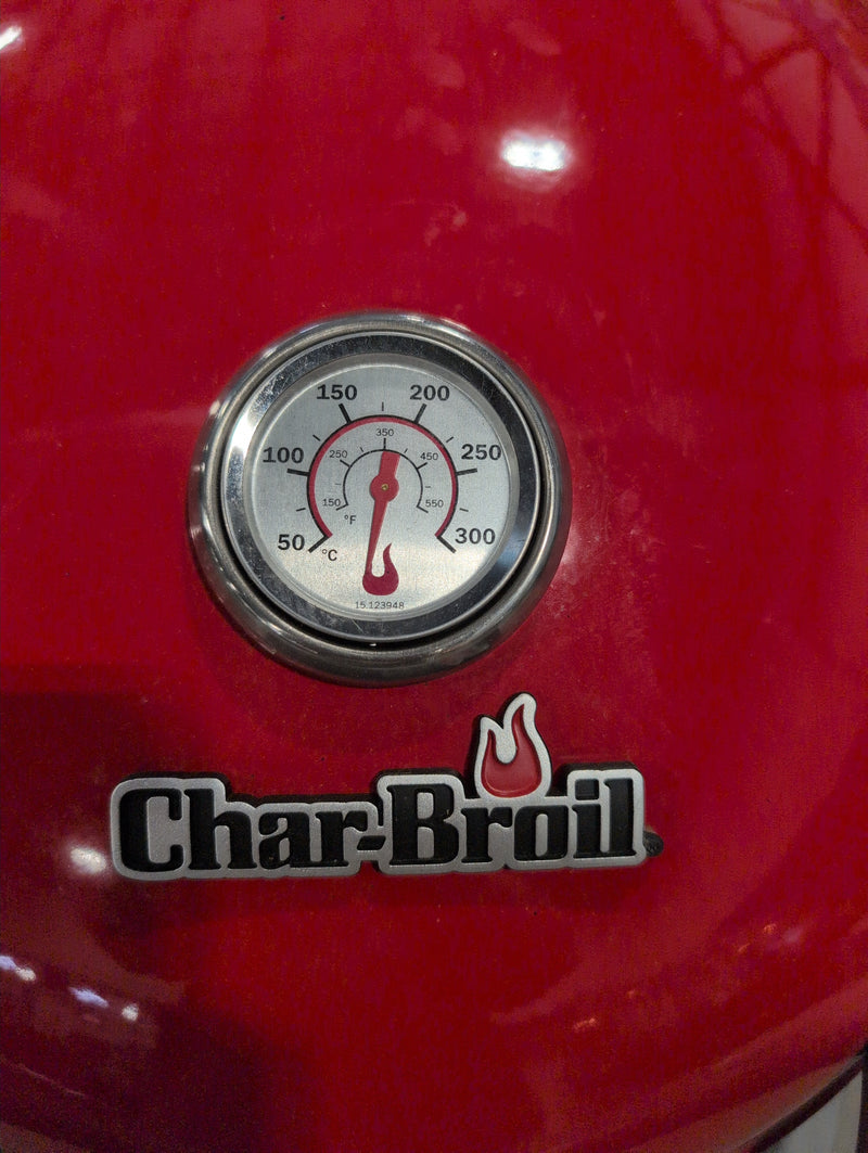 Char-Broil Patio Bistro Tru-Infrared Electric BBQ, Red