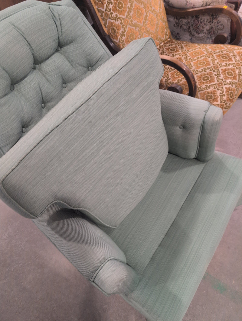 Mint Green Armchair