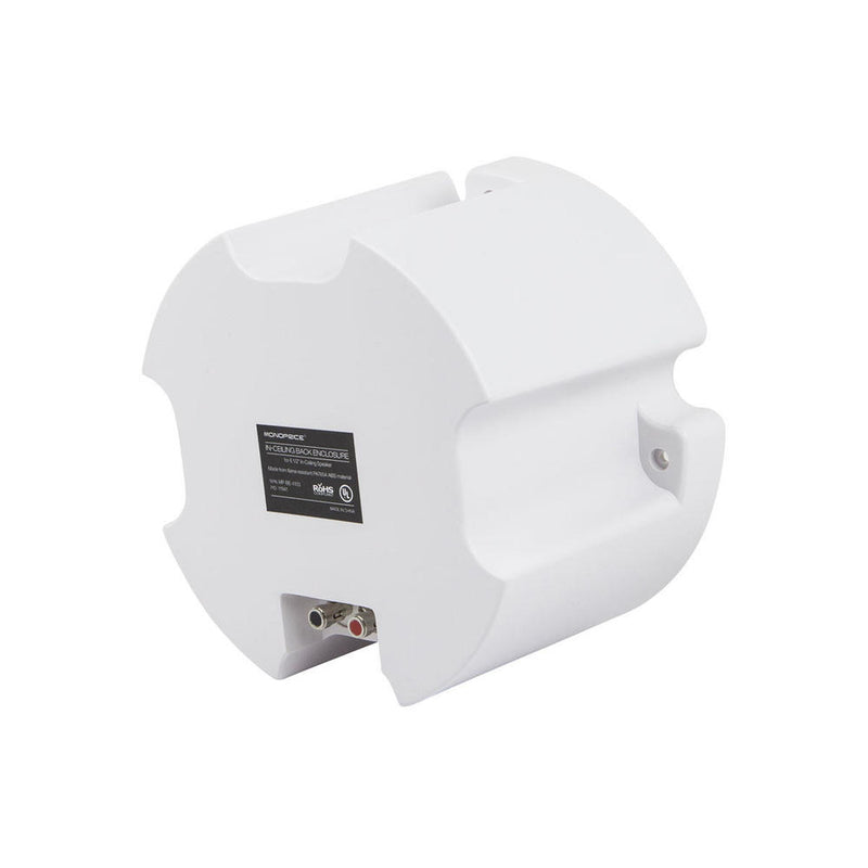 ABS Back Enclosure (Pair) for Cab-4103, 6.5in Ceiling Speaker - Monoprice