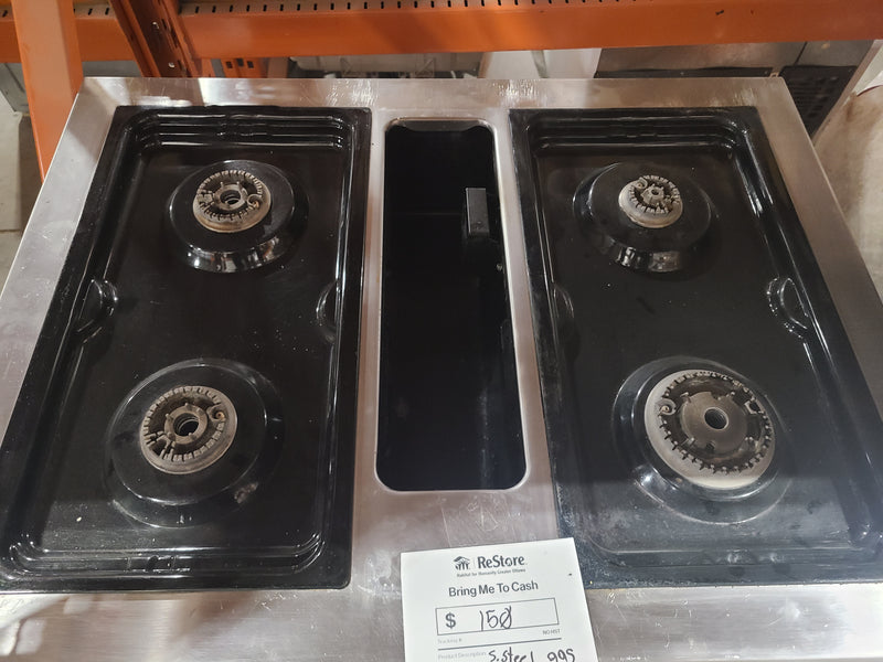 Jenn-Air 30-Inch Stainless Steel Downdraft Gas Stove