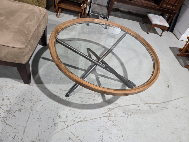 Structube KAY Fir Wood Coffee Table