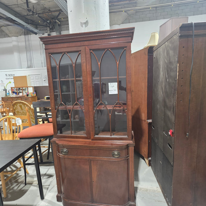 Antique Buffet/Hutch with Key