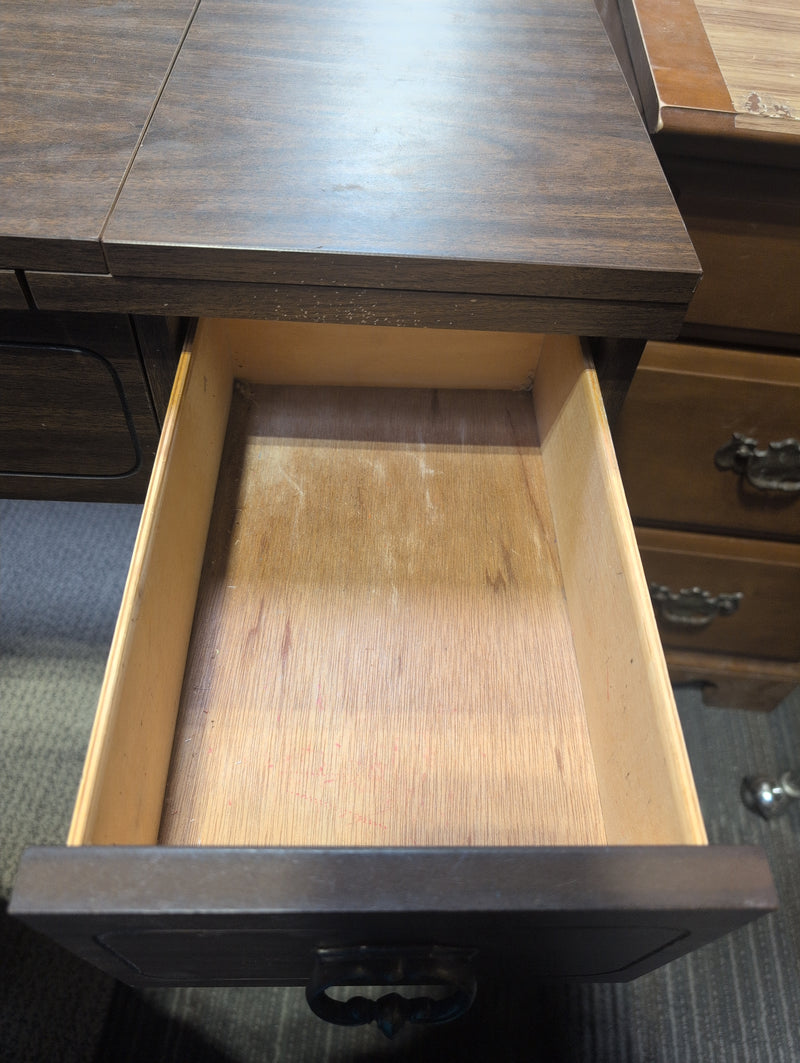 Sewing Machine Desk with No Sewing Machine