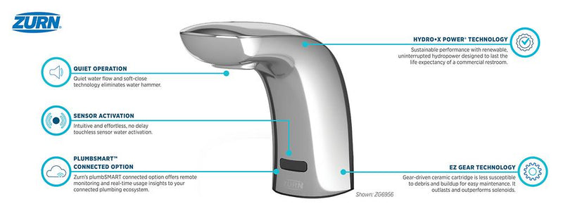 New Zurn Cumberland Series Deck-Mounted Automatic Sensor Liquid Soap Dispenser