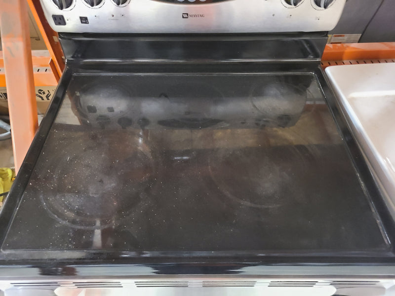 Maytag Stainless Steel Electric Range with Smooth Cooktop