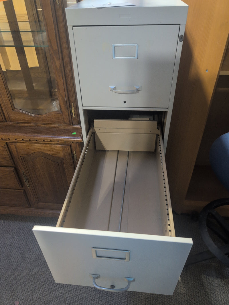 Tall Filing Cabinet, Beige