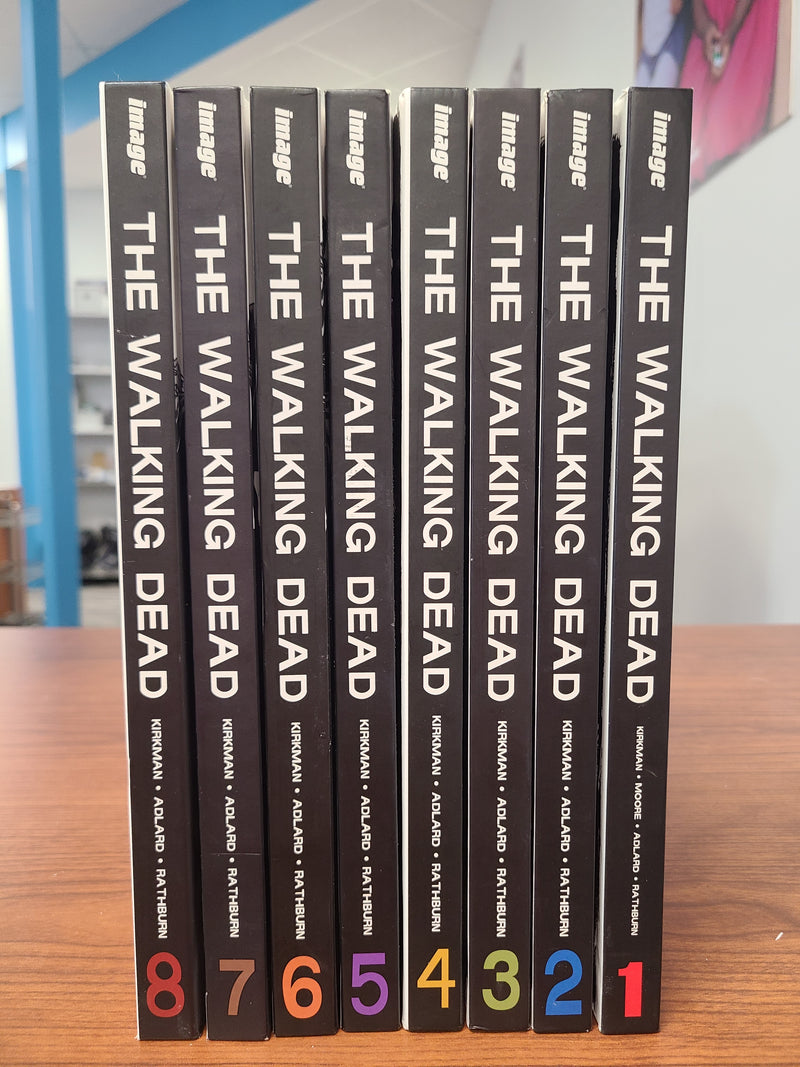 The Walking Dead Hardcover Book Set – Volumes 1 to 8 (Image Comics)