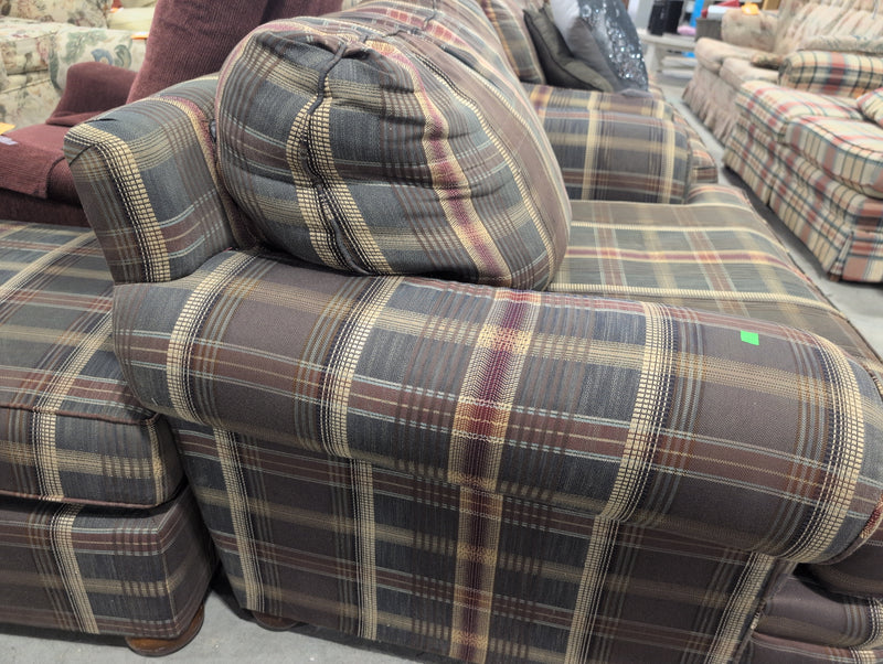 Plaid Armchair