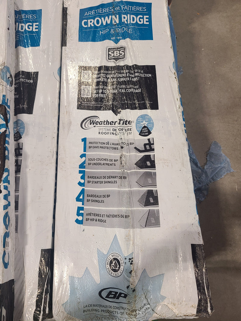 BP Crown Ridge Hip & Ridge Asphalt Shingles