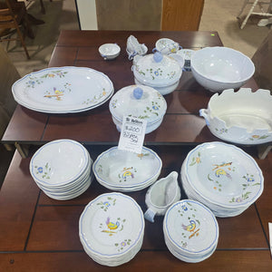 71 Hand Painted Porcelain Set