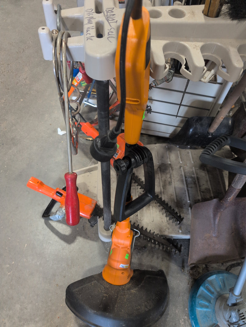 Orange and Black String Trimmer with Cord