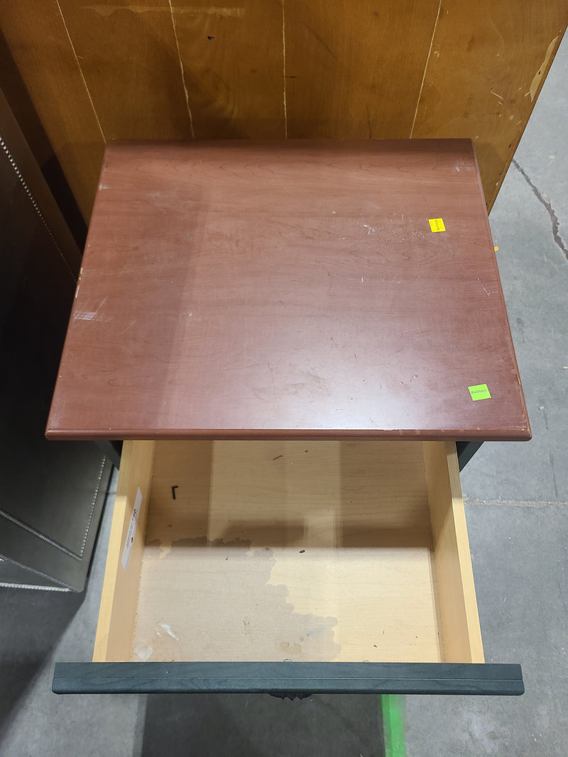 South Shore Two-Tone 1-Drawer 1-Door Accent Table / Nightstand