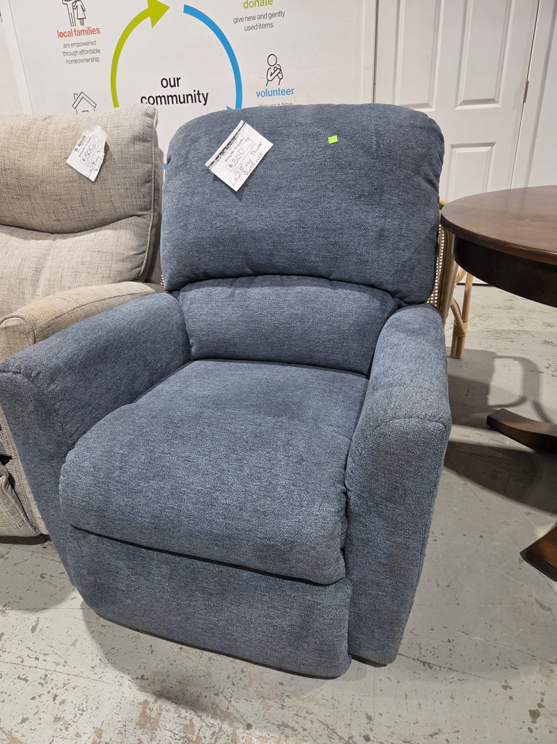 Blue La-Z-Boy Recliner