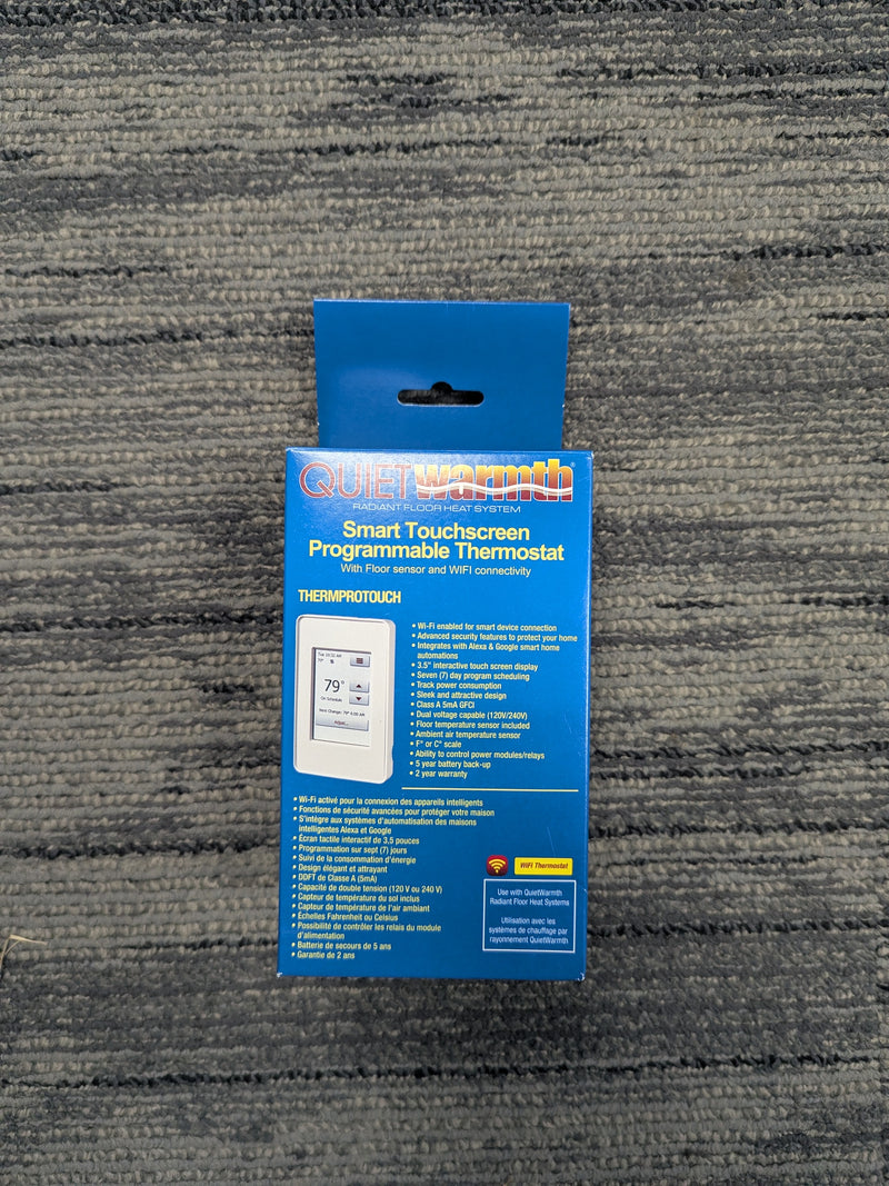 QuietWarmth Smart Touchscreen Programmable Thermostat