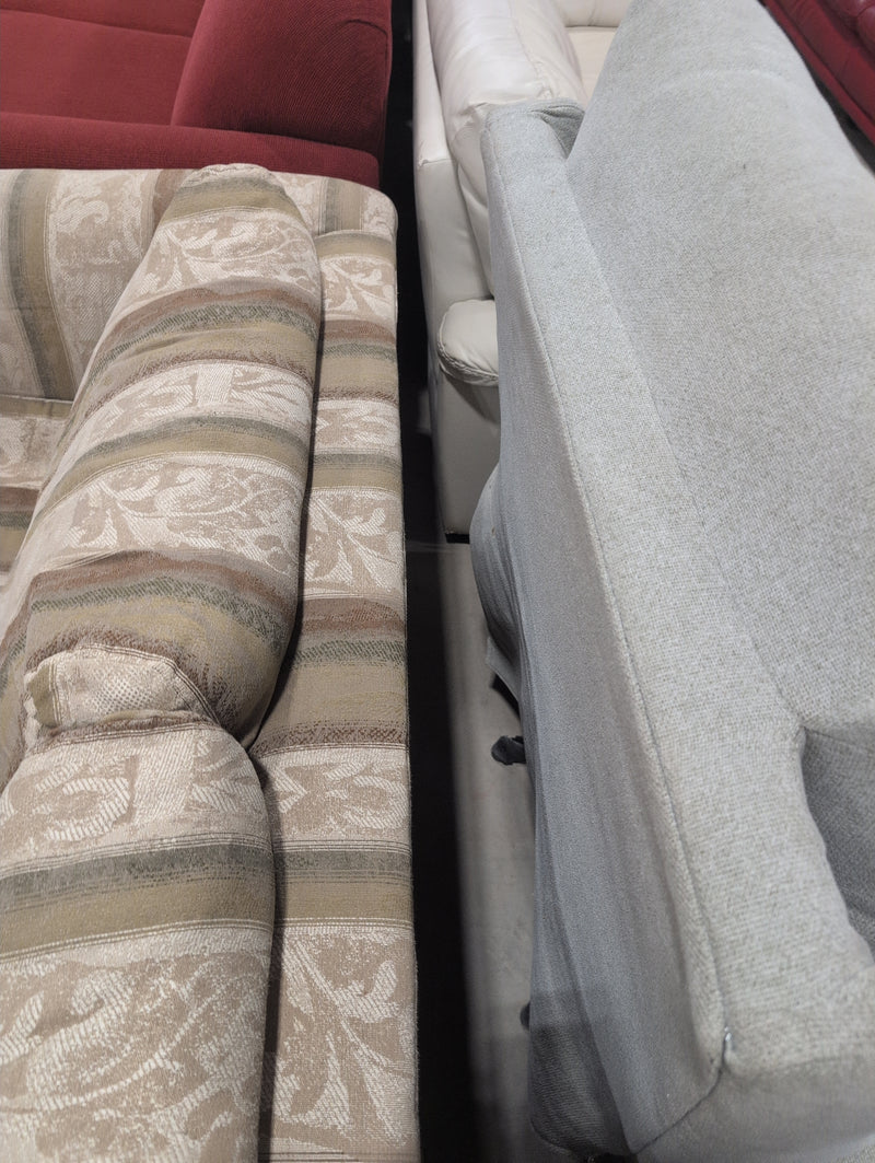 Light Grey Recliner Armchair