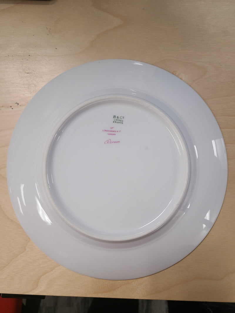 Vintage Bernardaud Limoges Fine China Dinnerware Set – "Doreen" Pattern (36 Pieces)