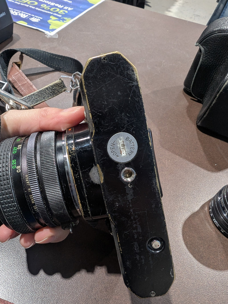 Asahi Pentax KX 35mm SLR Camera + Misc. Accessory Set