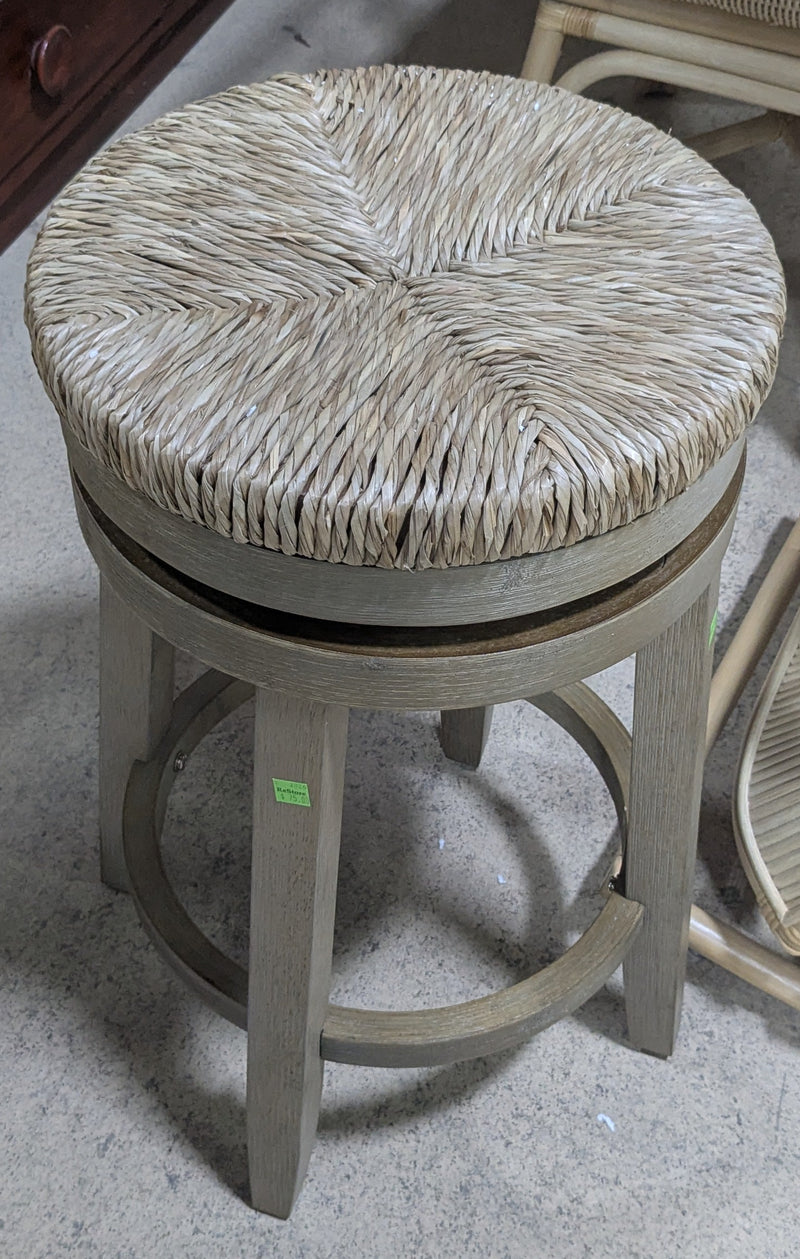 Linon Home Decor Products Raab Handwoven Seagrass Counter Stool