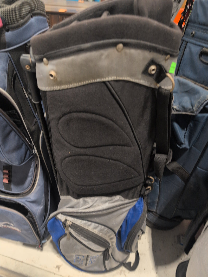 Caps Blue and Grey Golf Bag