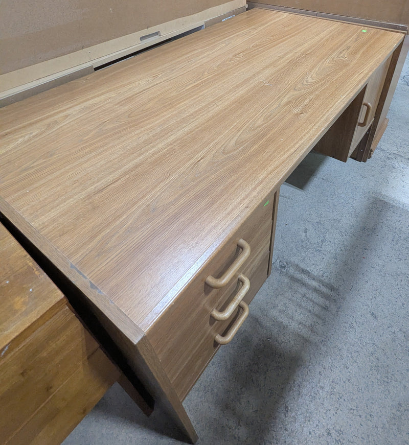 Light Brown Midcentury-style Desk