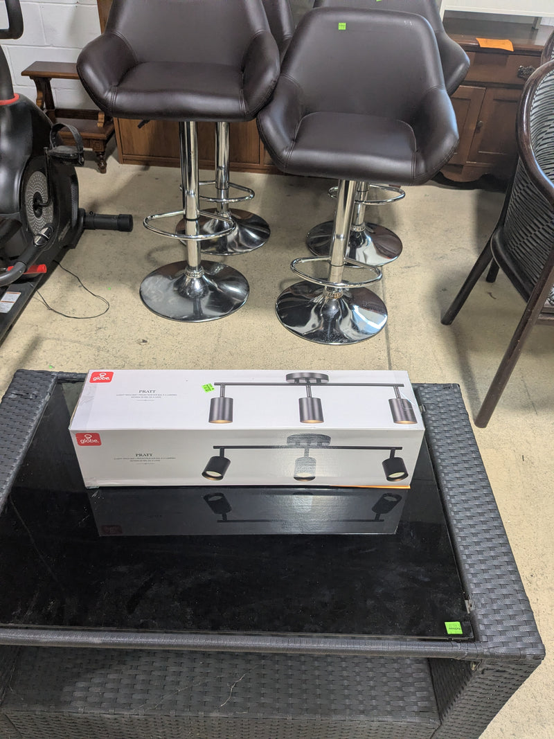 Globe Pratt 3-Light Track Bar