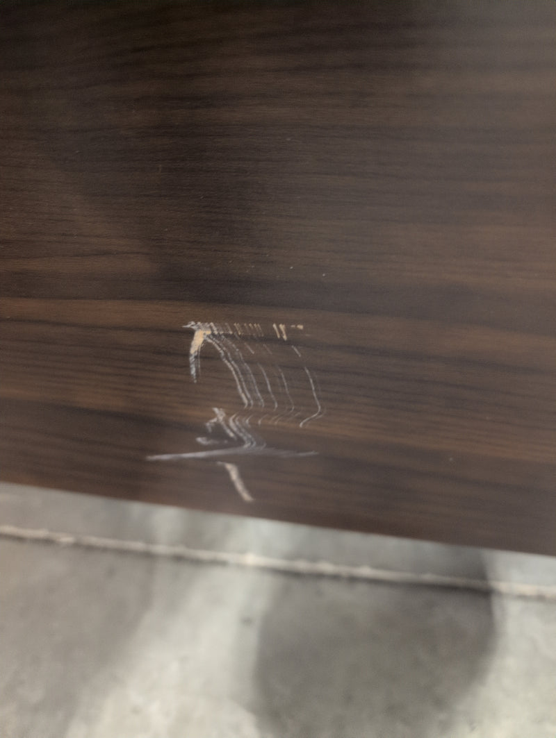 4 Drawer Dark Brown Tall Boy Dresser