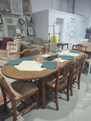 Table Top Dining Table with Leaf